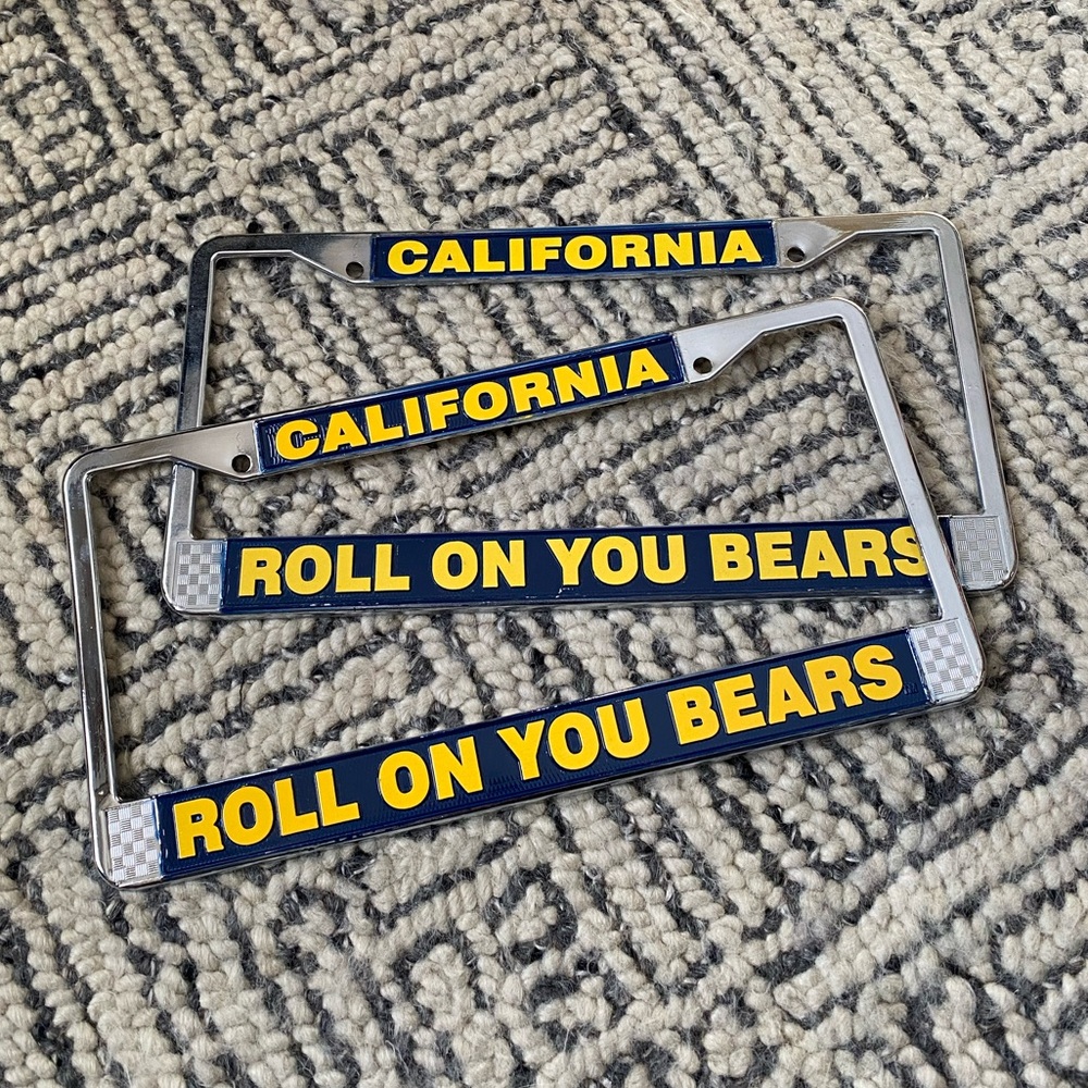 California License Plate Frames